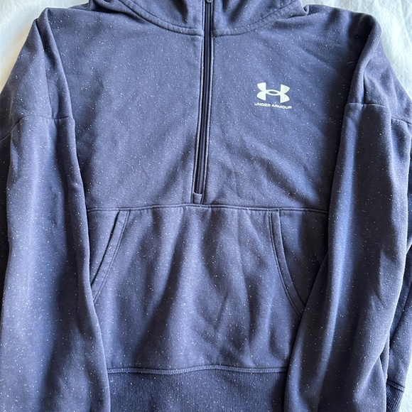 Under Armour Tops - Under Armour Women's Purple Speckled Zip Sweatshirt